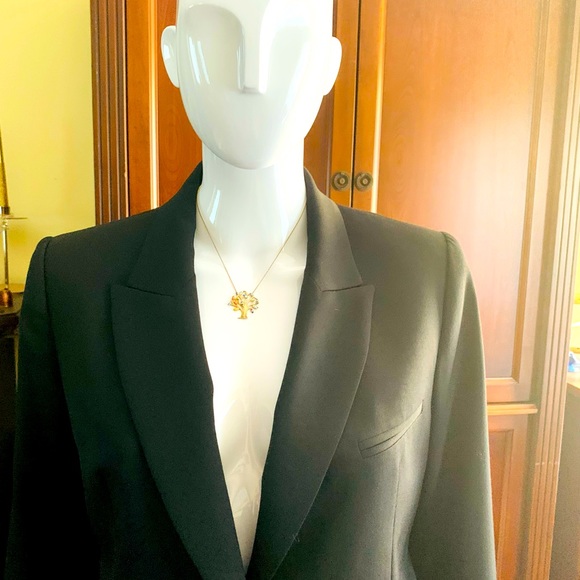 Gold Plated Tree Of Life Pendant Necklace Magnolia gold tone fine string chain - Picture 7 of 10